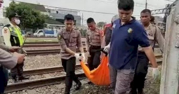 Gelagat Aneh Kasat Narkoba Jaktim Sebelum Ditabrak Kereta Api