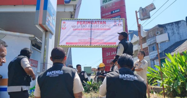 Bapenda Makassar Beri Sanksi Sejumlah Wajib Pajak Penunggak PBB