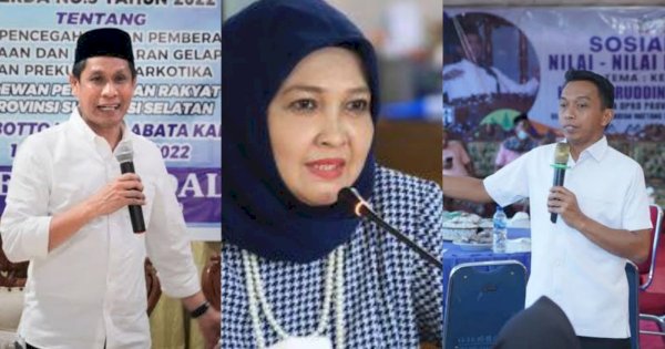 Daftar Legislator Sulsel yang Digadang-gadang Ikut Pilkada tapi Harus Nyaleg Dulu