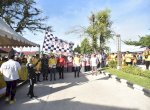 HUT Lutra ke-24, Bupati Indah Lepas Ribuan Peserta Jalan Santai 