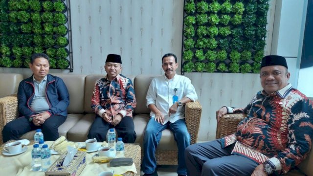 Bertemu Sekjen Kemenag, Pj Gubernur Gorontalo Minta Bandara Djalaludin Jadi Embarkasi Haji