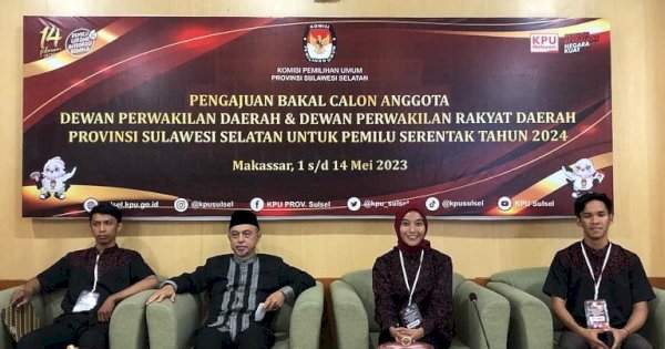 Tamsil Linrung Resmi Daftar Lagi Jadi Bacalon Anggota DPD RI