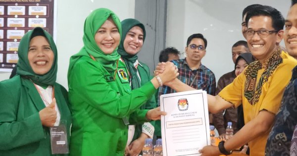 PPP Soppeng Daftarkan 2 Bacaleg Berusia 22 Tahun, Kuota Perempuan 44 persen