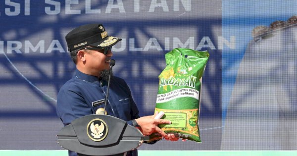 Program Mandiri Benih Tahap 3 Dilaunching Gubernur Sulsel Andi Sudirman