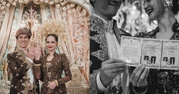 Enzy Storia dan Molen Kasetra Resmi Menikah, Sederet Artis Beri Ucapan Selamat 