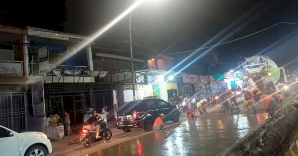 Masuk Tahap Pengerjaan, Jalan Antang Dilakukan Pengalihan Jalur Lalu Lintas