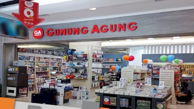 Outlet Toko Buku Gunung Agung TangCity Mall, Tangerang (Instagram @gunungagung)