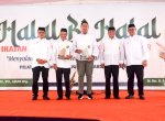 Halalbihalal IKA UNM, Husain Syam Perkenalkan Hasnawi Haris Sebagai Calon Rektor