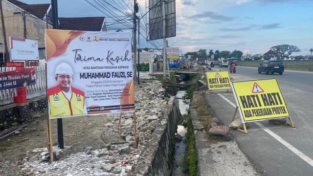 Ucapan Terima Kasih Warga Masamba ke Abang Fauzi, Aspirasi Drainase Jalan Mampu Atasi Banjir