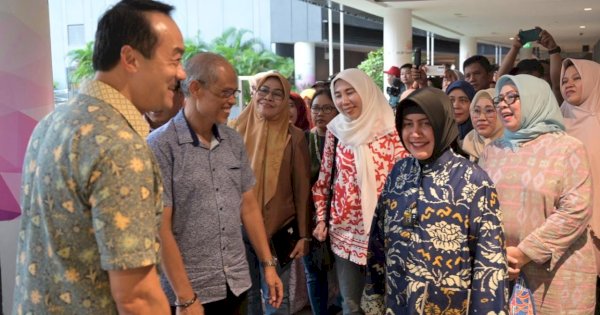 Bunda PAUD Kota Makassar dan 32 Kepsek Disambut Menteri Singapura Masagos Zulkifli