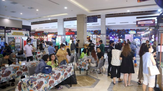 Dokumentasi kemeriahan Bazaar Food and Fashion MTF Market beberapa waktu lalu. 