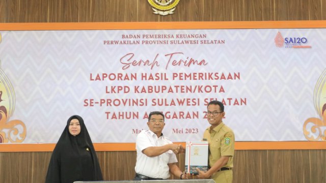 Pemerintah Kabupaten (Pemkab) Takalar berhasil mempertahankan opini Wajar Tanpa Pengecualian (WTP) atas Laporan Keuangan Pemerintah Daerah (LKPD) Pemkab Takalar Tahun Anggaran 2022 oleh Badan Pemeriksa Keuangan (BPK) RI.