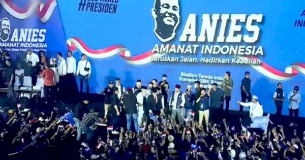 NasDem, Demokrat, dan PKS Hadir di Acara Deklarasi Relawan Amanat Indonesia (Anies)