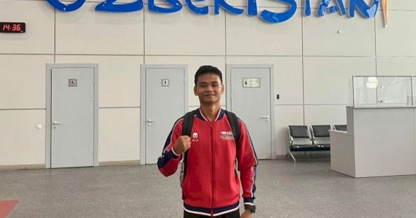 Holy Masihor Asal Makassar Tantang Petinju Hungaria pada Kejuaraan Dunia di Uzbekistan