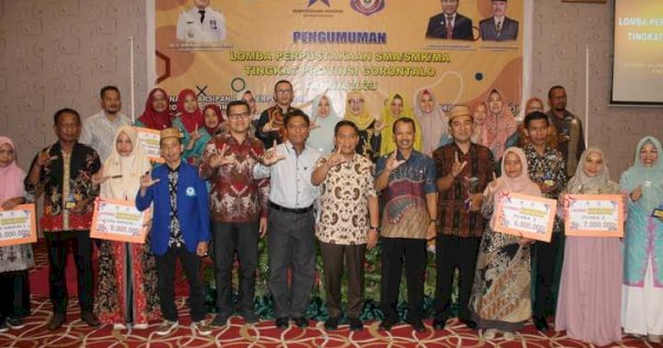 Dinas Arpus Provinsi Gorontalo Gelar Lomba Perpustakaan Tingkat SMA Sederajat