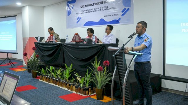 Perumda Air Minum Kota Makassar menggelar FGD dalam rangka persiapan pengelolaan IPAL Losari. 