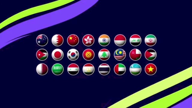 Tangkapan layar saat Drawing Piala Asia 2023 di Doha, Qatar, Kamis (11/5/2023). (foto: YouTube AFC)