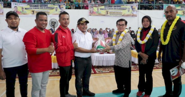 Kembangkan Potensi Atlet di Daerah, Kemenpora Dukung Turnamen Bola Voli Antar Sekolah