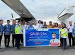 IDP Ikut Penerbangan Perdana, Masamba-Makassar Kini Bisa Via Udara  