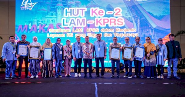 3 RS Pemprov Sulsel Raih Akreditasi Paripurna dari LAM-KPRS