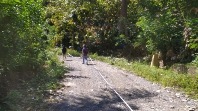 Kondisi ruas Tuppu - Pao - Pamulungan, jalan batas Kabupaten Tana Toraja di Kabupaten Pinrang yang akan segera dibenahi Pemprov Sulsel.