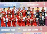 Presiden Jokowi Beri Selamat Atas Kemenangan Timnas di Sea Games 2023