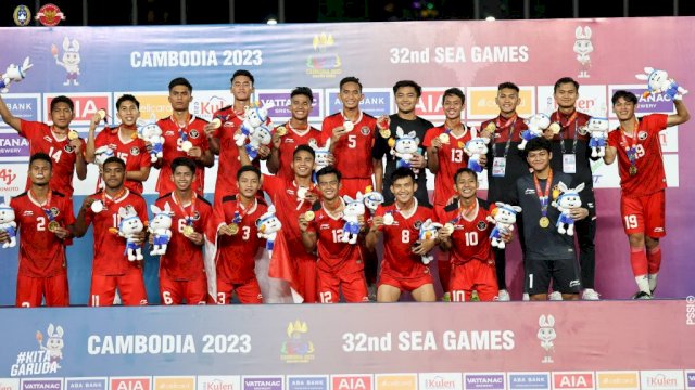 Presiden Jokowi Beri Selamat Atas Kemenangan Timnas di Sea Games 2023