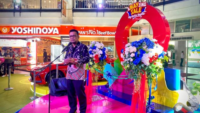 Buka A May Zing Sale Toyota, Kadisdag Makassar Berharap Dongkrak Ekonomi Masyarakat