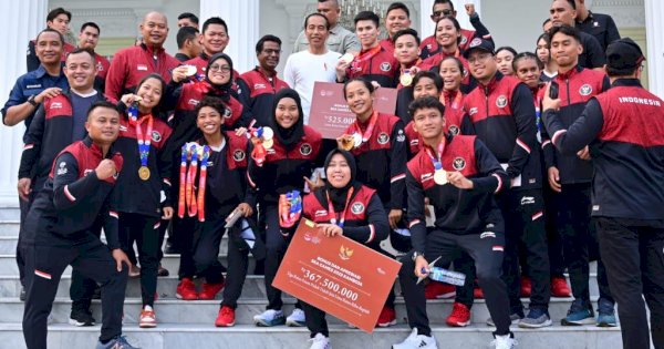 Presiden Jokowi Bagi Uang ke Atlet SEA Games 2023 Kamboja: Rp525 Juta Tertinggi, Rp31 Juta Terendah