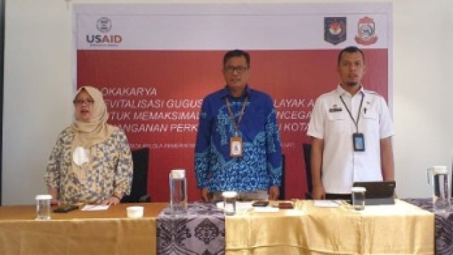 Bappeda Makassar Kerja Sama USAID Gelar Lokakarya Revitalisasi Gugus Tugas KLA