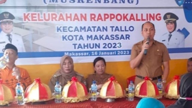 Perwakilan Bappeda Makassar Jadi Narasumber Musrenbang di Rappokalling