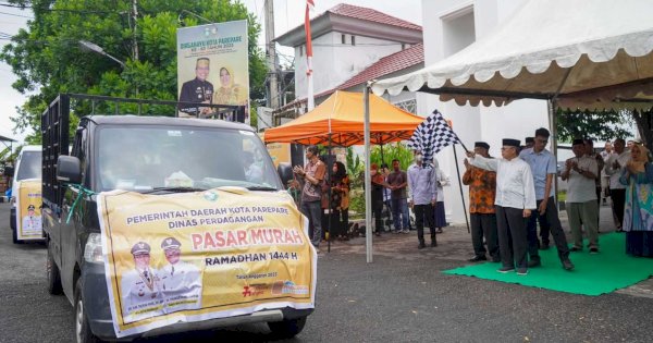 Pasar Murah Subsidi Pemkot Parepare Sasar 4.400 KK, Ini Harapan Wali Kota Taufan Pawe