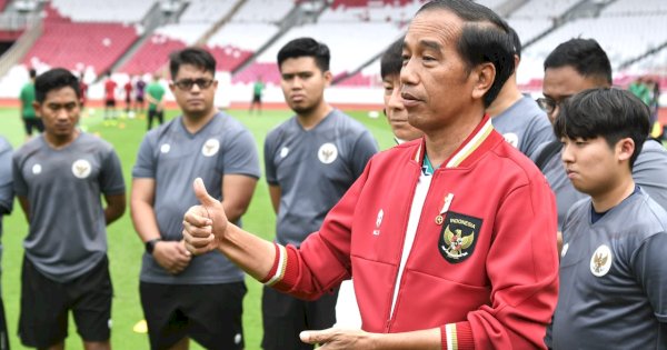 Presiden Jokowi Akan Saksikan Langsung Timnas Indonesia vs Argentina