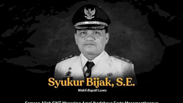 Wali Kota Taufan Pawe Turut Berduka Atas Meninggalnya Wabup Luwu Syukur Bijak