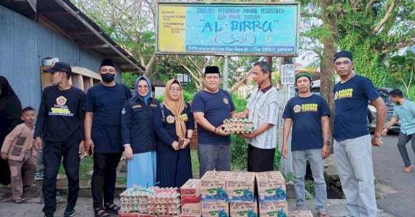 Aktifnya Karang Taruna Parepare Bagi-bagi Bantuan ke Panti Asuhan