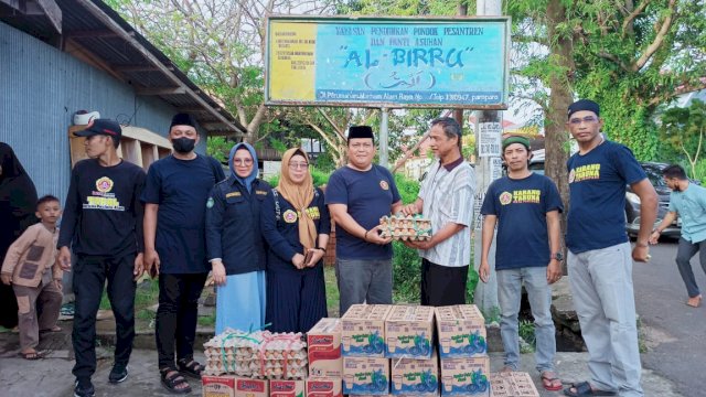 Aktifnya Karang Taruna Parepare Bagi-bagi Bantuan ke Panti Asuhan