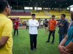Taufan Pawe Tinjau Kesiapan Stadion GBH Parepare Jelang Laga Puncak PSM vs Borneo