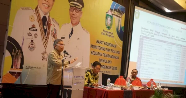 Monev Triwulan I 2023, Taufan Pawe Ungkap Progres Pembangunan di Parepare Telah Capai 25,23 %