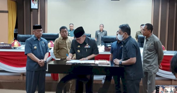 Pemkot-DPRD Teken Rekomendasi Atas LKPJ Wali Kota Parepare 2022