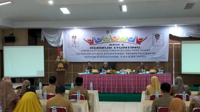 Ini Upaya Massif Pemkot Parepare Turunkan Angka Stunting untuk Capai Target Nasional