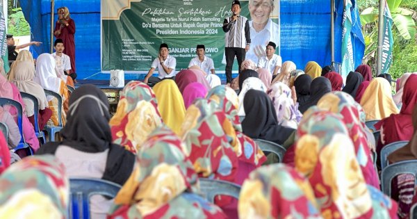 Bareng Majelis Taklim Nurul Falah, Santri Dukung Ganjar Gelar Pelatihan Sertifikasi Halal 