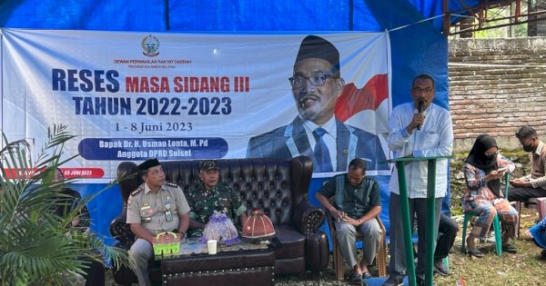 Usman Lonta: Pendidikan Adalah Pondasi Menuju Kesuksesan