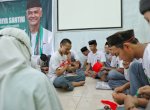 Bareng Ratusan Santri di Ponpes Ulul Albab, SDG Sulsel Gelar Pelatihan Kriya 