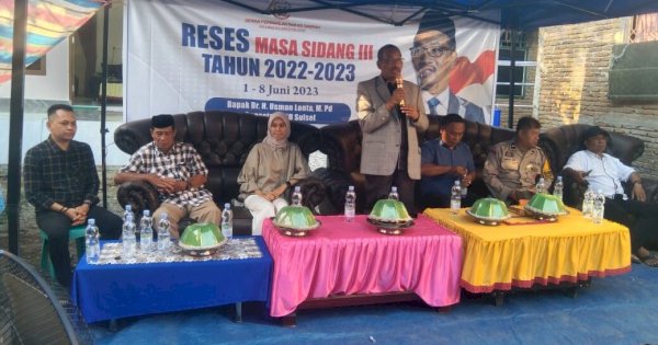 Warga Gowa Keluhkan Sejumlah Infrastruktur ke Dewan Usman Lonta