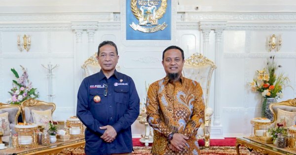 Jaga Keamanan Laut Sulsel, Gubernur Andi Sudirman Dukung Bakamla Bangun Markas