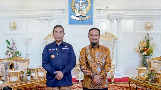 Jaga Keamanan Laut Sulsel, Gubernur Andi Sudirman Dukung Bakamla Bangun Markas