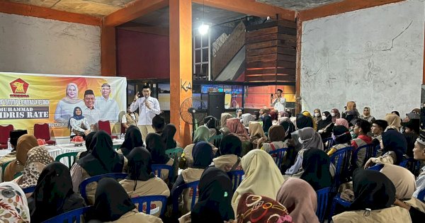 Idris Rate Kerahkan Relawannya Menangkan Prabowo Subianto di Gowa