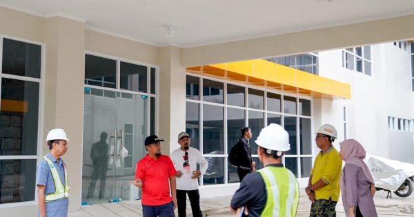 Progres 96%, Rumah Sakit Regional La Mappapenning Bone Segera Rampung