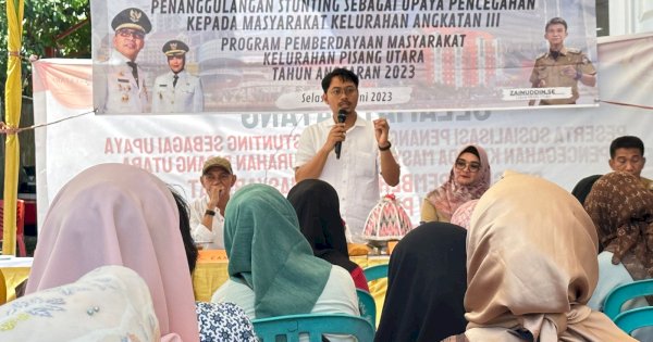 Masyarakat Antusias Hadiri Diskusi Stunting Tingkat Kelurahan