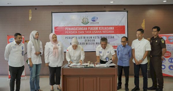 PDAM Makassar Perpanjang Kerja Sama Kejari dalam Bidang Perdata dan TUN